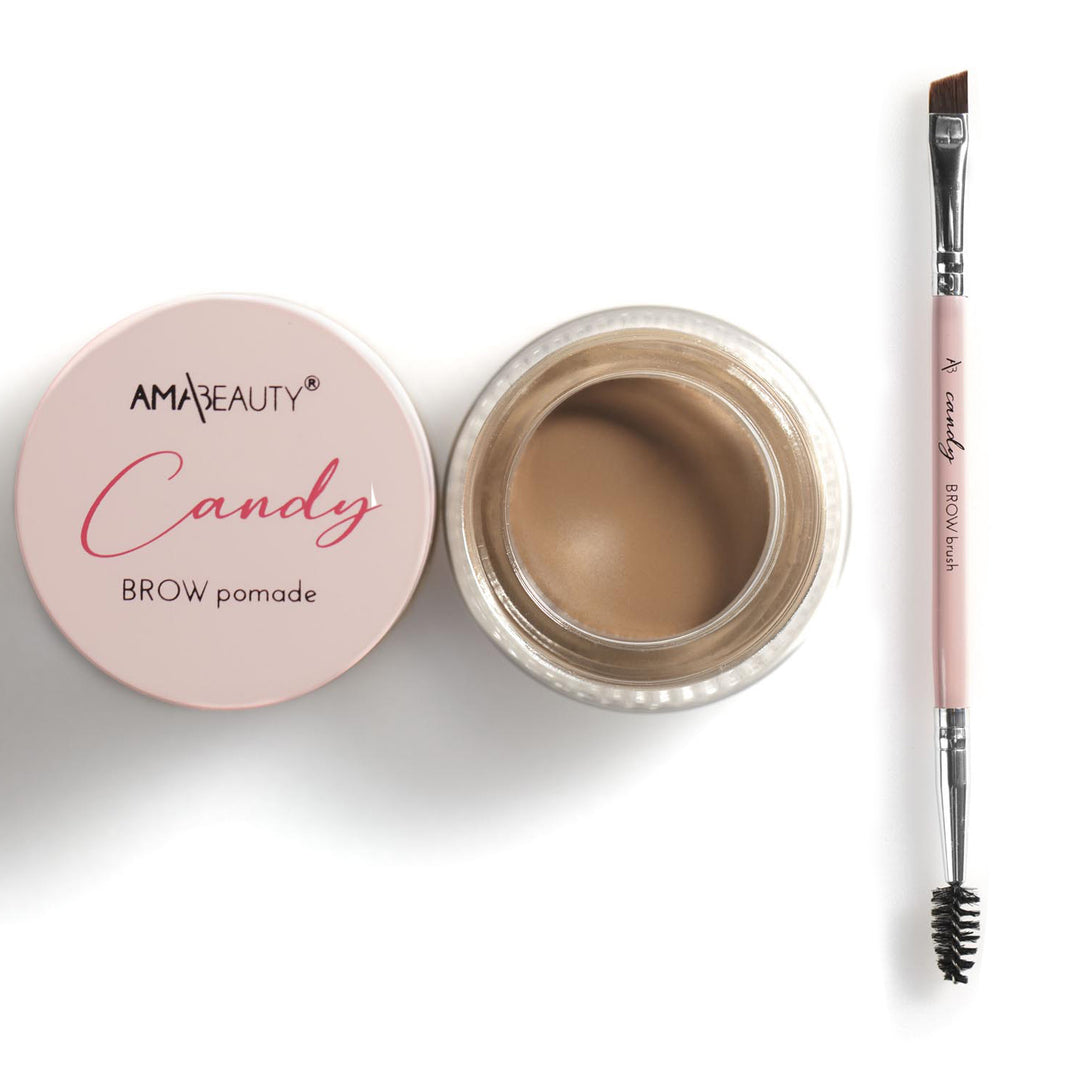 Candy Brow pomade - ALMOND CANDY + Candy BROW Brush