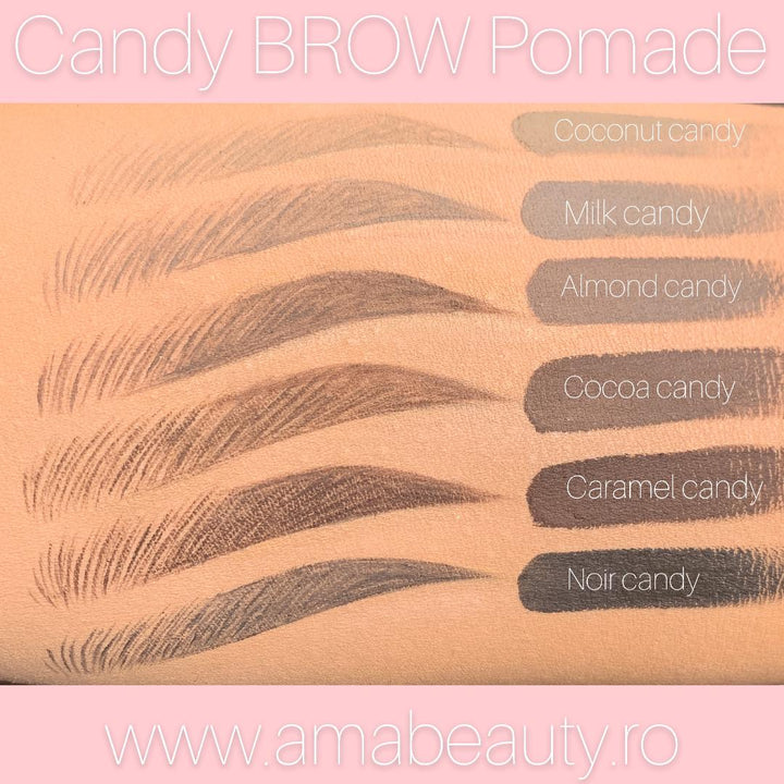 Candy Brow pomade - CARAMEL CANDY + Candy BROW Brush